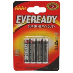 Baterie Eveready Super AAA R3 4szt 1,5V