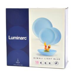 Serwis obiadowy Luminarc Diwali Blue 18 elementów