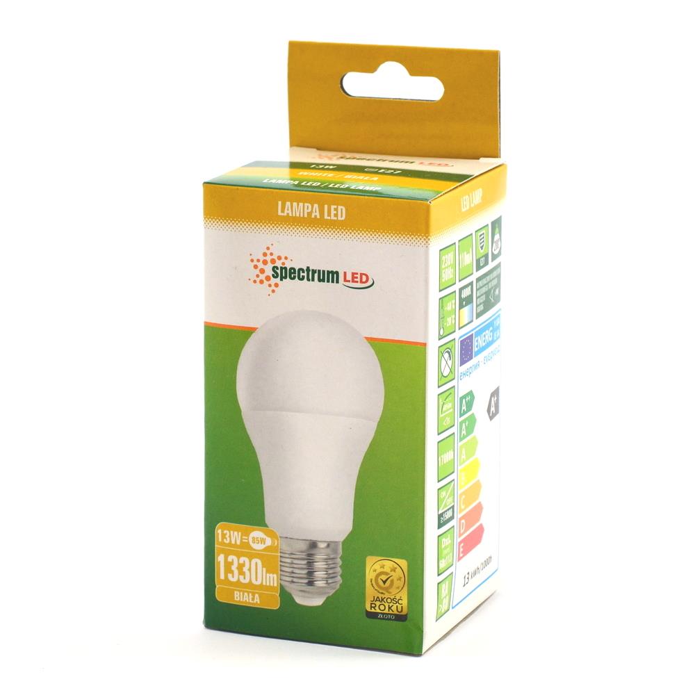 Żarówka LED 13W E27 1330Lm Spectrum