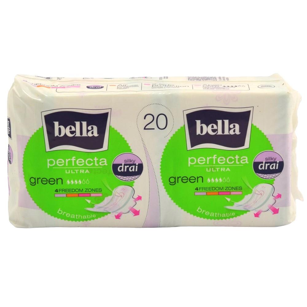 Podpaski BELLA perfect green 20szt