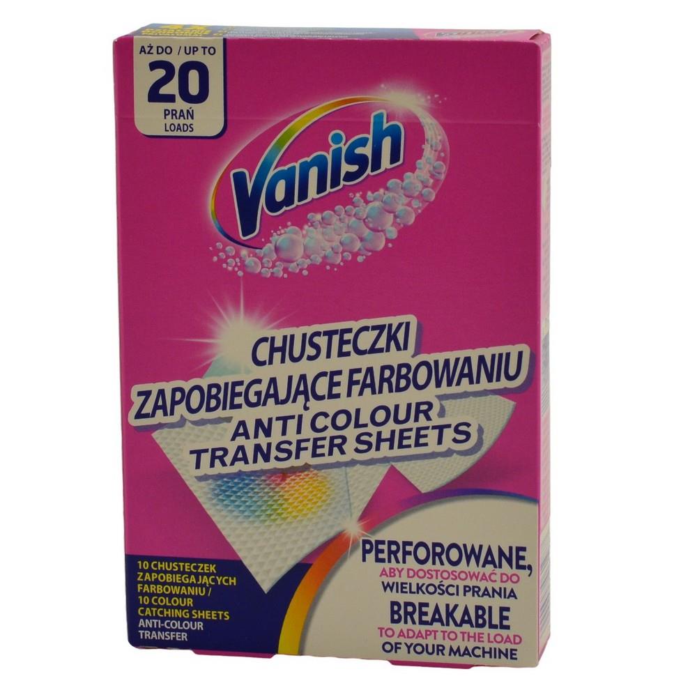 Chusteczki Vanish Color Protect A10