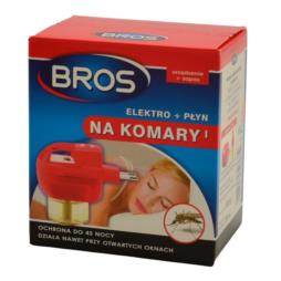 Elektrofumigator BROS +płyn na komary 40ml BROS 45 nocy