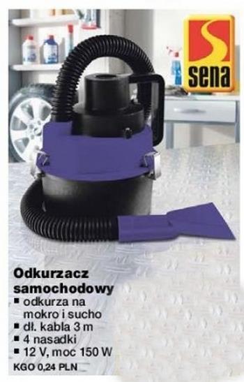 Odkurzacz samochodowy 12V 150W