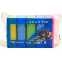 Zmywaki kuchenna średnia 5 sztuk mix kolorów