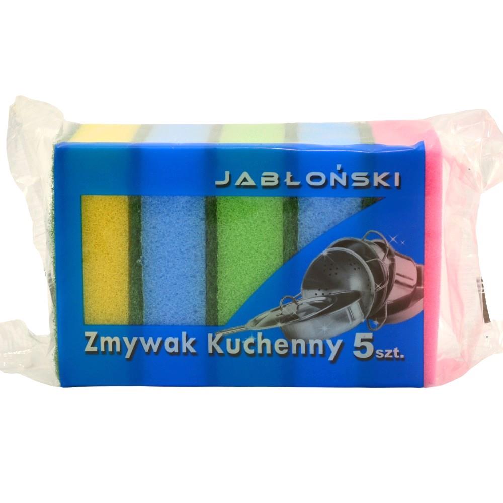 Zmywaki kuchenna średnia 5 sztuk mix kolorów