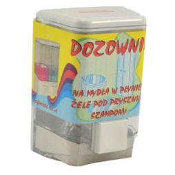 Dozownik do mydła 600ml plastikowy zawieszany 2274