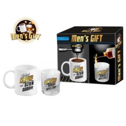 Kubek 300ml +szklanka 270ml Men`s Gift