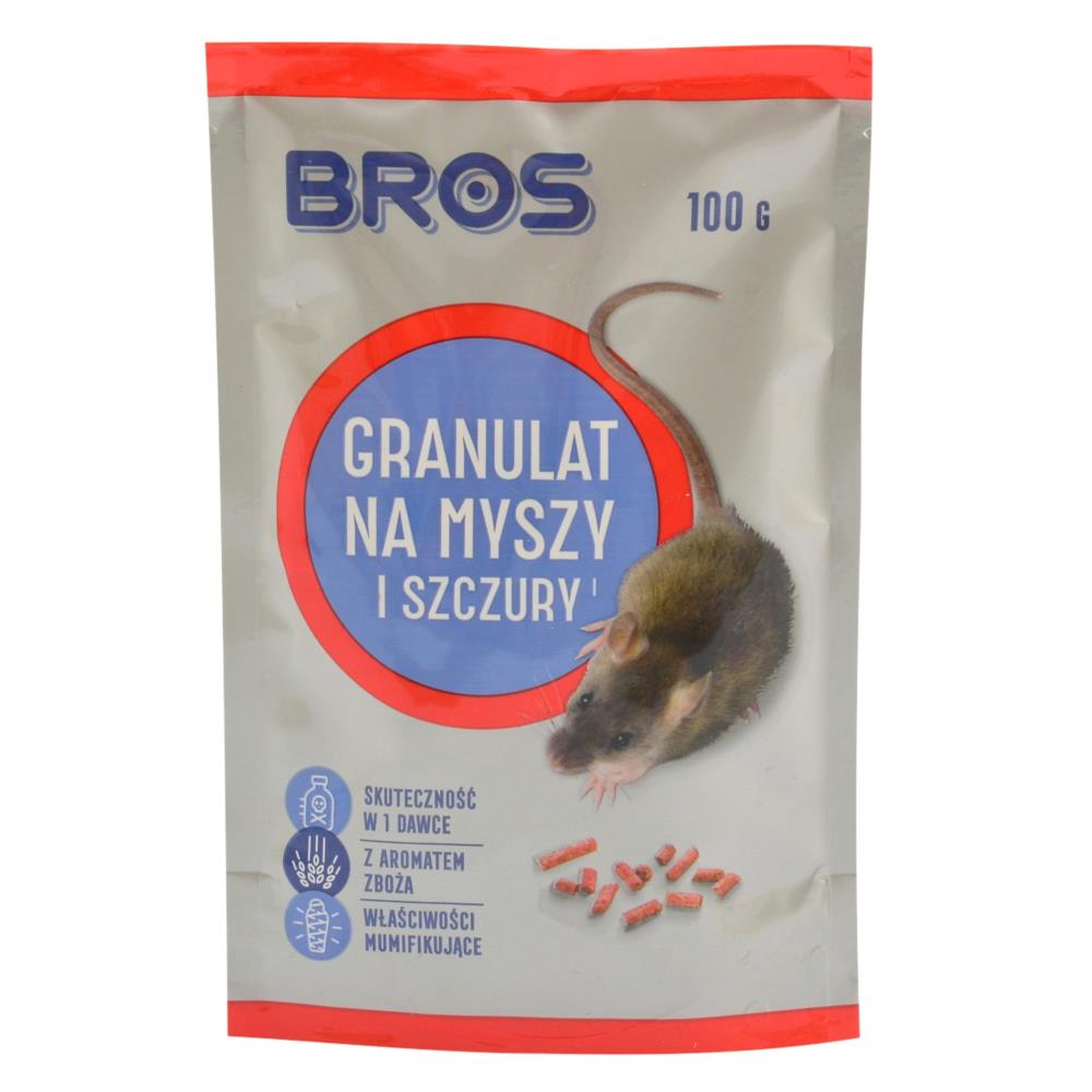 BROS granulat na myszy 100g