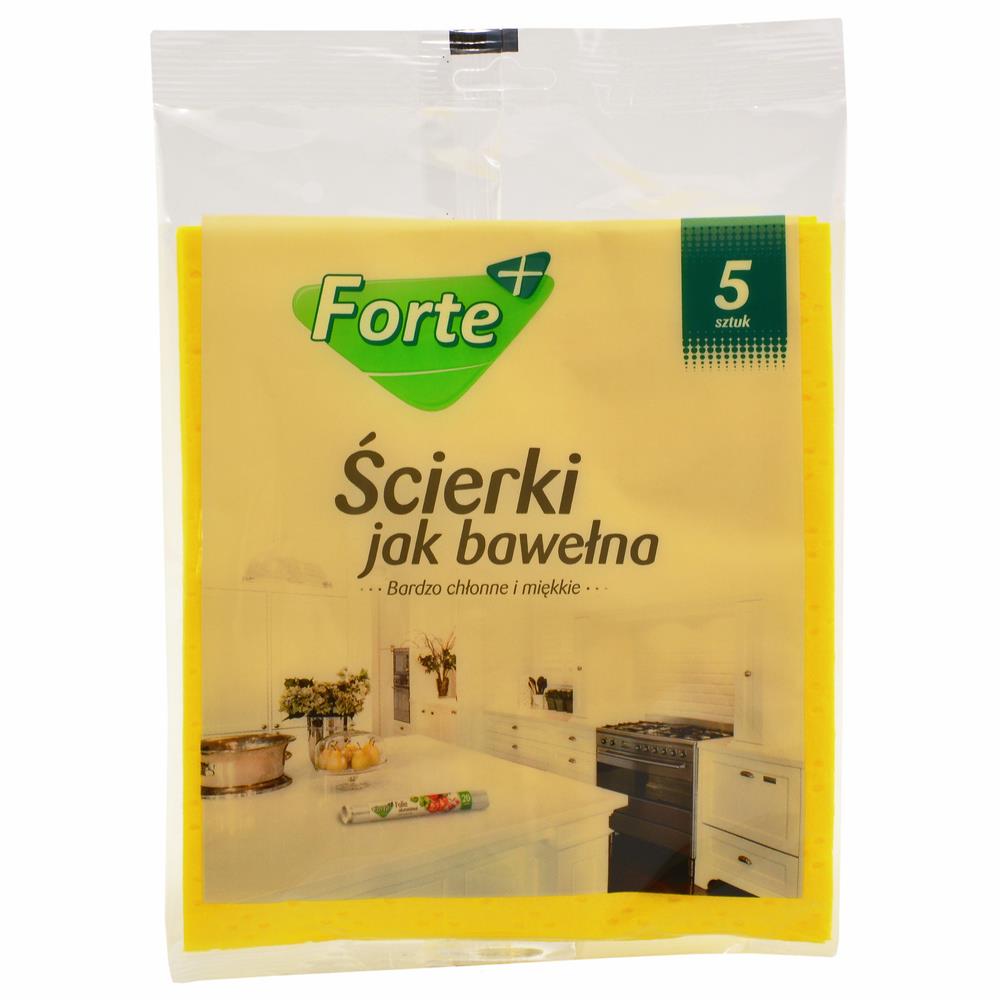 Ściereczki jak bawełna Forte+ 5szt