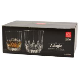 Szklanki 350ml 6szt Adagio niskie RCR