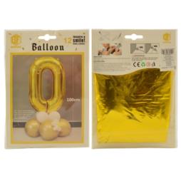 Balon Cyfra 0-9 100cm ASG21159 mix