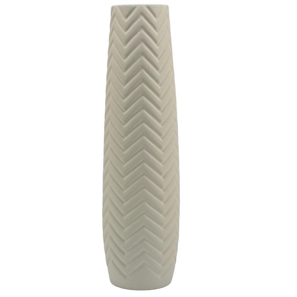 Wazon ceramiczny 58cm biały 22876A