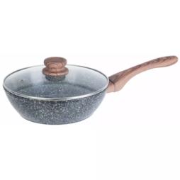 Wok 24cm granitowy Kinghoff KH-1583