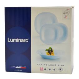 Serwis obiadowy Luminarc Carine Light Blue 18 elementów