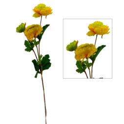 Kwiat sztuczny Ranunculus 65cm 07.3312 mix