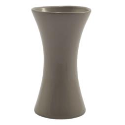 Wazon ceramiczny Klepsydra taupe 22x12cm