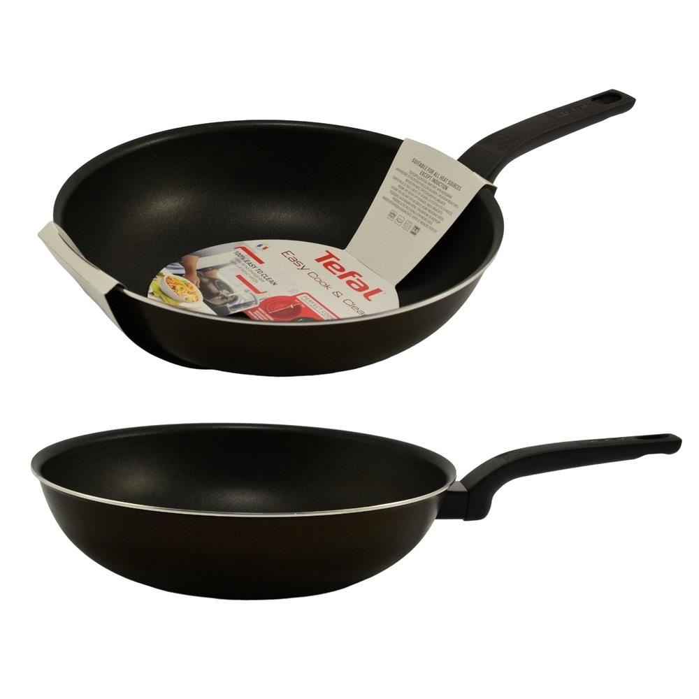 Patelnia wok 28cm Tefal Easy Cook&Clean B5541953