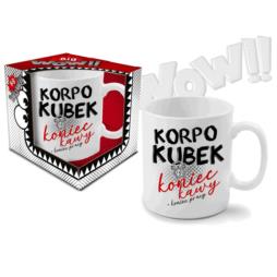 Kubek 800ml Big Boss Big Wow "Korpo kubek, koniec kawy"