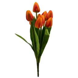 Kwiat sztuczny Tulipany bukiet 9 sztuk 40cm mix