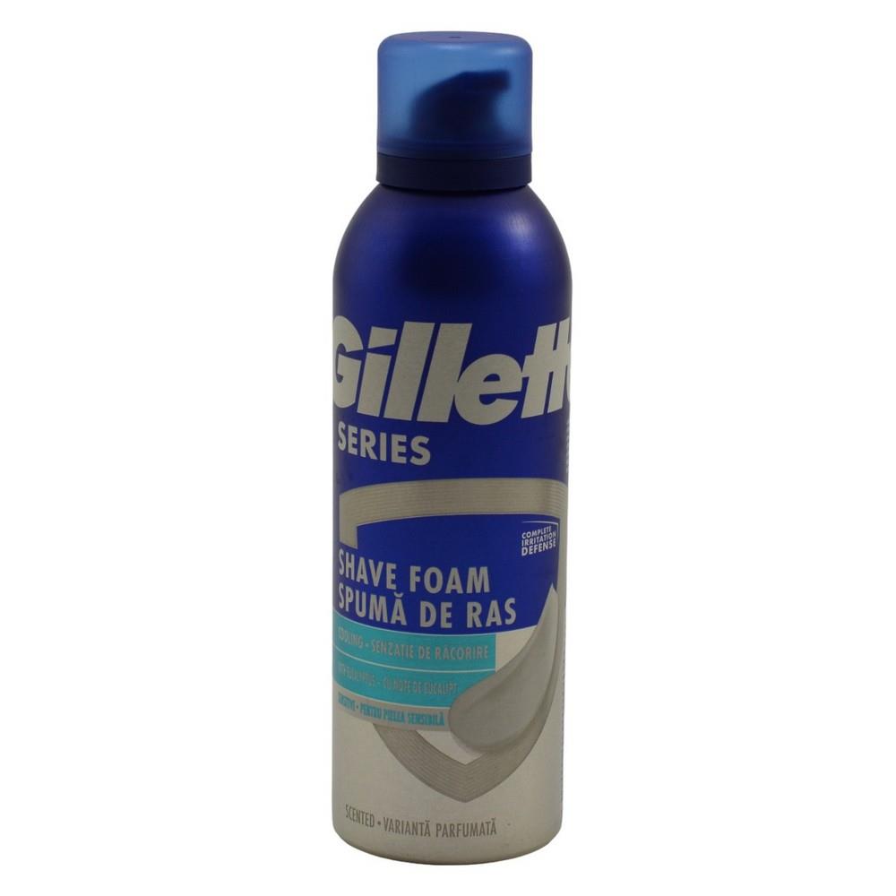 Pianka do golenia GILLETTE 200ml sensitive cool