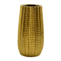 Wazon ceramiczny 27x11cm Cactus Gold