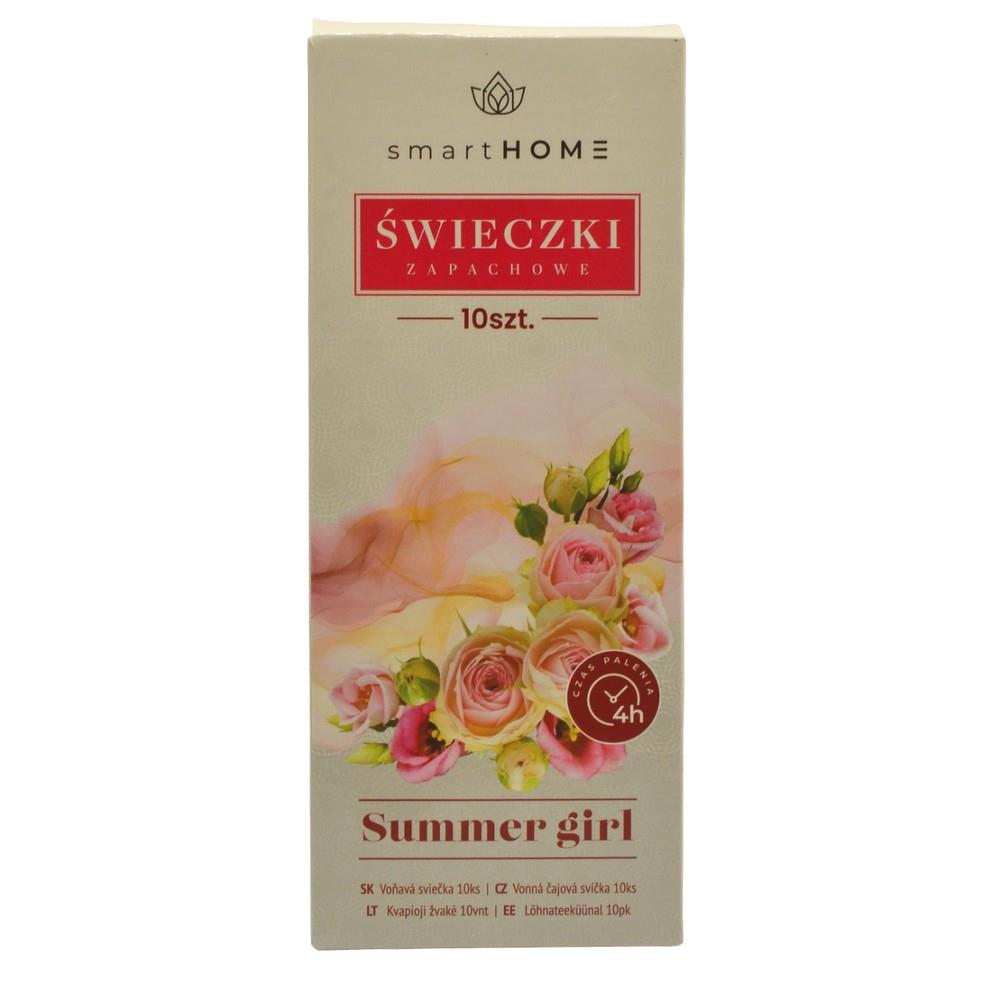 Świeca Tealight Summer Girl 4g 10 sztuk