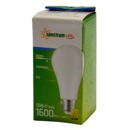 Żarówka LED 15W E27 1600Lm Spectrum zimna biała