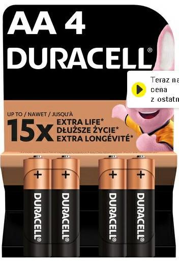 Bateria  DURACELL LR06  AA na szt