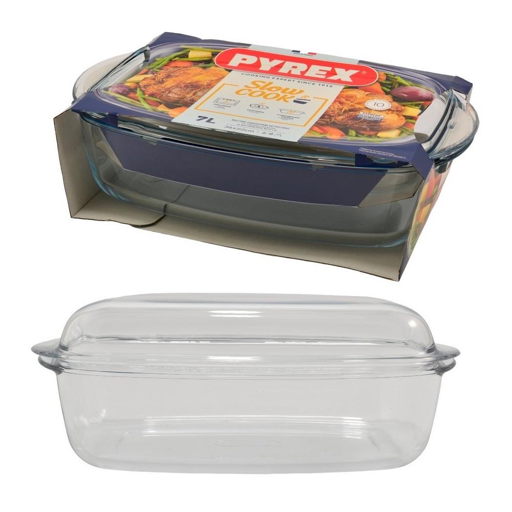 Szkło żaroodporne Pyrex 7,0L z pokrywą