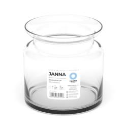 Wazon szklany 15cm Janna słoik Trend Glass 35722