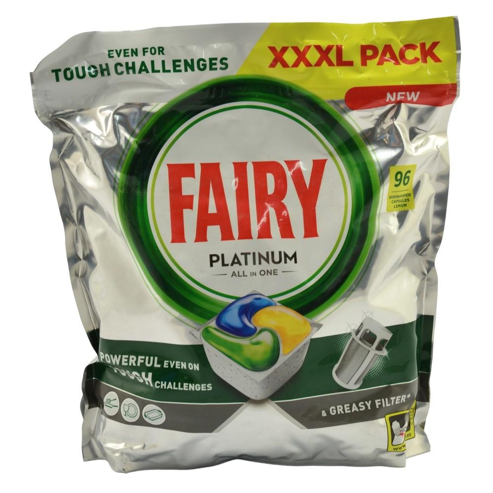 Tabletki do zmywarki FAIRY All inPlatinum 96 sztuki