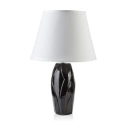 Lampa z abażurem 39cm Leti czarna 8263