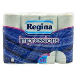 Papier toaletowy Soft Regina A12 impression niebieski