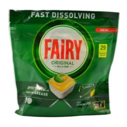 Kapsułki do zmywarki Fairy Original Lemon 29szt