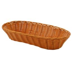 Koszyk polirattan Sino 30x16,5cm brązowy 4399