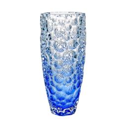 Wazon kryształ 35cm Bohemia Jihlava Lisboa Ombre Blue