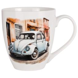 Kubek ceramiczny 550ml Retro Car mix