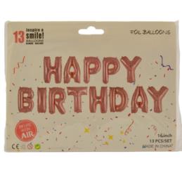 Balony 13szt Happy Birthday AS08983 mix